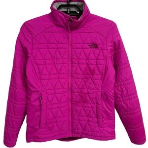 The North Face Fuchsia Quilted Jacket